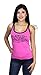 Harley-Davidson Womens H-D Inset Raw Edge Foil Print Pink Sleeveless Tank