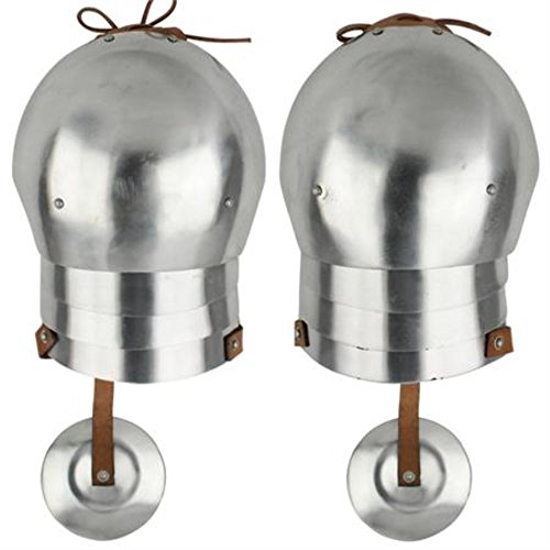 Medieval Italian Handcrafted Spaulders & Besagew
