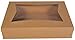 Southern Champion Tray Kraft Paperboard Lock Corner Window Bakery Box, 19