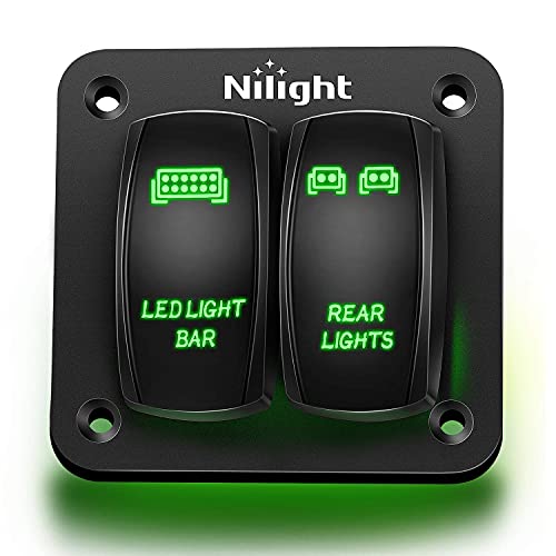 Nilight COOLING FANS Rocker Switch Led Light Bar Switch 5Pin - Foto 4