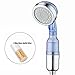 NVTED Lonic Filtered Shower Head + One More Refill filter, Water Saving Hand Held Shower High Pressure waterfall Bath Shower