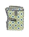 PackIt Freezable Grocery Shopping Bag with Zip Closure, Geometric