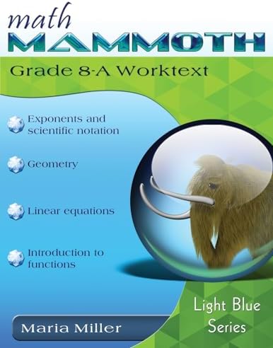 Math Mammoth Grade 7-A Worktext: Miller, Dr Maria: 9781942715245