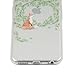 Soft Cover TPU Bumper IPhone 6 / 6S 4.7 Inch Transparent Case Flower Ultra Slim Thin Soft Cover Anti-Slip Shell (Fox And The Leaves)