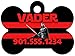 Disney Star Wars Darth Vader Dog Tag Pet Id Tag Personalized w/ Your Pet's Name & Number