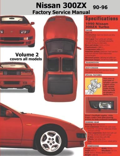 96ページ Nissan 300ZX 90-96 Factory Service Manual Vol 1: Thomas Willits