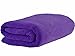 MYLSMPLE Microfiber Luxury Bath Sheet Extra Large Bath Towel Fast Drying Beach Towel (36 Inch X 72 Inch, Purple)