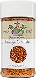 India Tree Nature's Colors Orange Sprinkles, 2.7 Ounce