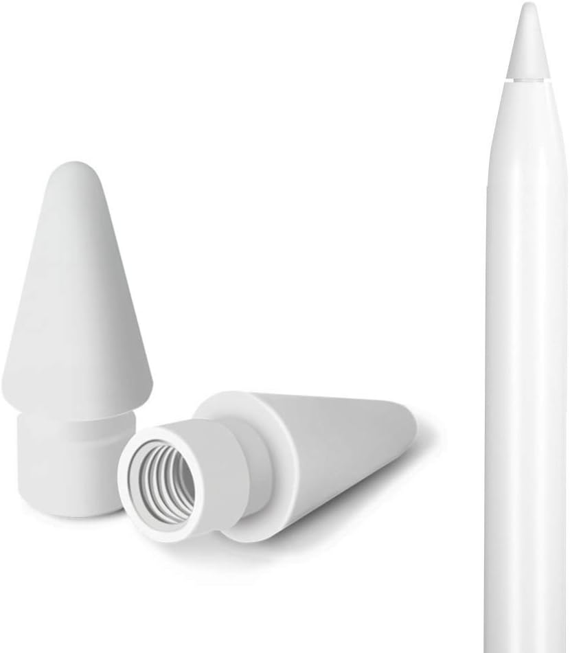 yanbirdfx Spare Pen Nib Tip Replacement for Apple iPad Pro Stylus Touch Screen Pencil White