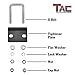 TAC Hitch Tightener Fit 1.25