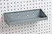 Triton Products 66186 Stainless Steel LocHook 18-Inch W by 6-1/2-Inch Deep Stainless Steel Shelf for Stainless Steel LocBoard