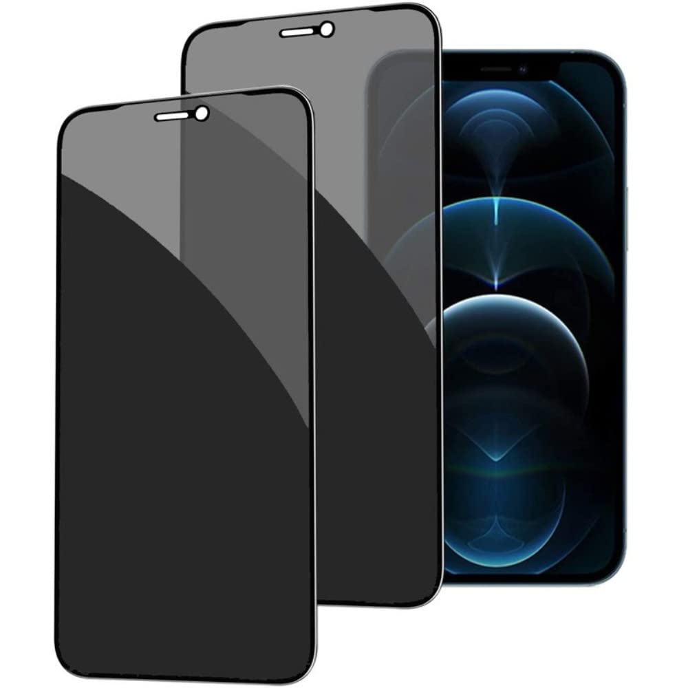 NWNK13 For iPhone 11 / iPhone XR Privacy Screen Protector Anti Spy Anti-Fingerprint Tempered Glass Screen Film 9H Hardness Anti Scratch
