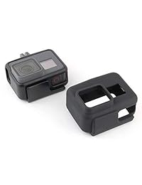 Soonsun Funda de silicona suave para GoPro Hero 5 EDICIÓN NEGRA Carcasa protectora de goma