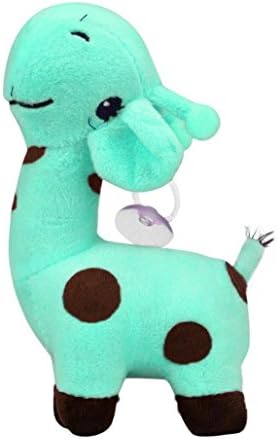 HITRAS Animal Dolls For Baby , Giraffe Dear Soft Plush Toy Kid Birthday Party Gift (18cmX8cm, Light Blue)