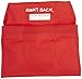 Seat Sack Standard Chair Storage Pocket - 14 Inches Red - Perfect Organizer for Classroom Chairs, Durable and Spacious, Storage and Organization