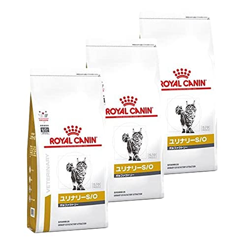 【3袋セット】ロイヤルカナン 食事療法食 猫用 ユリナリーS/O オルファクトリー ドライ 500g (旧 pHコントロール2 フィッシュテイスト)商品画像