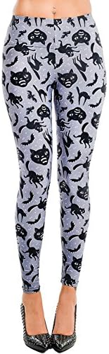 Women's Too Fast Apparel Spooky Cats Lexy Leggings 2XL