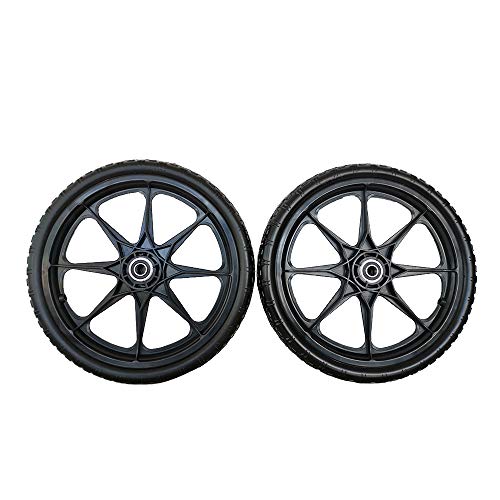 SLT 16x2.125 Flat Free Hand Truck Tire on Wheel Durable Replacement