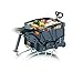 Topeak Trolley Tote Folding Rear Bike Basket (Transforms Into Shopping Cart with Handle) and Cargo Net Kitthumb 4