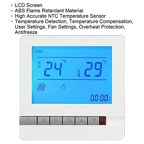 Heating Thermostat Digital Thermostat, Large Screen Room Thermostat