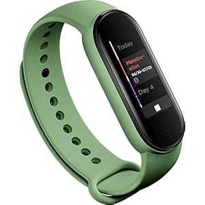 Xiaomi Mi Smart Band 5, braccialetto nero e colorato (Versione EU, Bracciale nero + verde menta) - immagine 4
