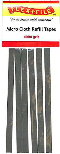 FLX04000 Flex-I-File Micro Cloth Tape Refill - 4000 Grit (6 pcs)