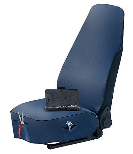 LOUFIMIDON Kunstleder Autositzbezug,dunkel blau