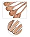 BOBZYXL Wooden Flatware Set, Natural and Health 12-Piece Wooden Utensils, Service for 4