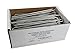 Pinnacle Mercantile 6inch 100 Galvanized Garden Landscape Staples Fabric Anchor Pins Anti Rust 6 inch Strong 11 Gauge Steel