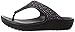 crocs Women's Sloane Embellished Flip Flop, Black/Multi, 9 M US