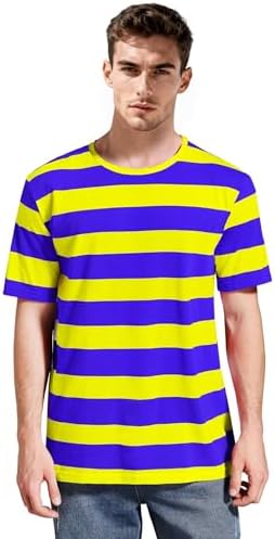 Amazon.com: Zbrandy Black and Grey Striped Shirt Men Wide Stripes