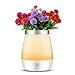 Dimmable LED Vase Table Lamp Touch Control 3 Levels Brightness Night Light for Baby Room Bedroom Living Room Meeting Room and Office Decorations Pen Pot Holder