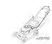 HONDA HRB217TDA Walk-Behind Lawn Mower Engines DRIVE CLUTCH CABLE