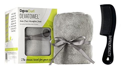 Devacurl Devatowel Anti Frizz Microfiber Towel With FREE Shower Comb