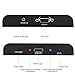 Etekcity® VGA Audio to HDMI 720p/1080p Scaler Converter Adapter Box for Laptop/PC Full HD HDTV with DC Power
