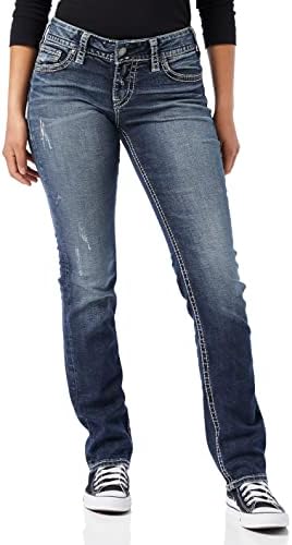 Silver Jeans Co. Women's Suki Mid Rise 