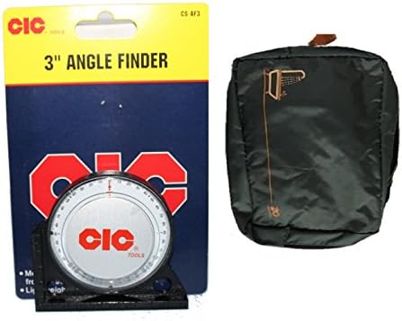 CIC Angle finder Magnetic Base “Measures 3-1/8inch + Free Pocket Bag