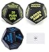 Lillian Paige Sports Dice for Exercise, Fitness, Workouts, Crossfit WOD, Cardio, and HIIT with LP Card (Bundle, 3 Dice)