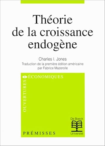 Download Théorie de la croissance endogène PDF