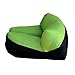 EasyGo Products Woohoo 2.0 Giant Inflatable Lounger Chair with Carry Bag, Green Chair