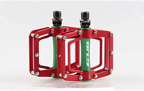 GUB GC010 DU Sealed Bearing Pedals Ultralight Aluminum Alloy Mountain Bikes Road Bicycles Pedal Cycling Bicycle Parts-Red