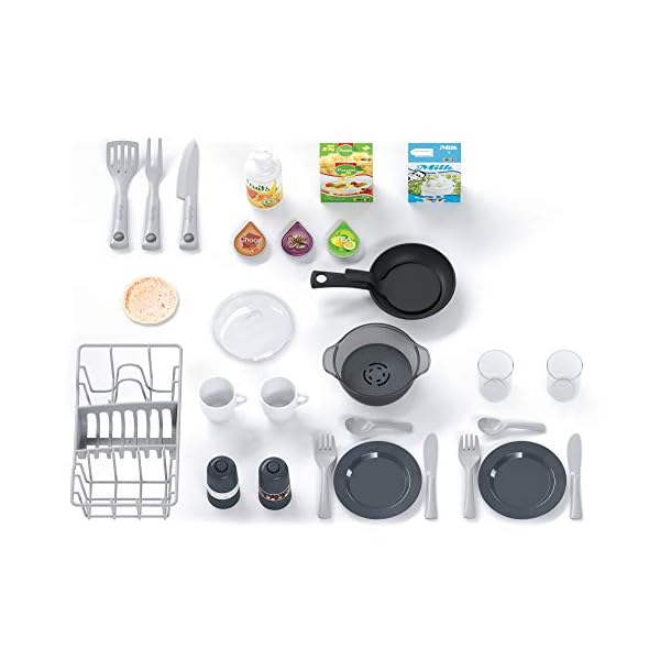 Smoby – Tefal Studio Bubble Küche – Spielküche für Kinder mit vielen Funktionen, Töpfen, Pfannen, Küchenbesteck, Herd… – Bild 3