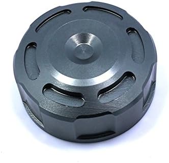 CNC Motorcycle Rear Brake master cylinder fluid Reservoir Cover Cap Modification For TRIUMPH DAYTONA 675/675 R SPEED&amp;STREET TRIPLE Gray