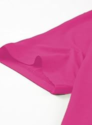 Poetsky Plus Size Summer Tops for Women 2025 Short