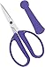 Chikamasa Florist CRI-360SFV Arrangement Scissors Fluorine Violet with Cap