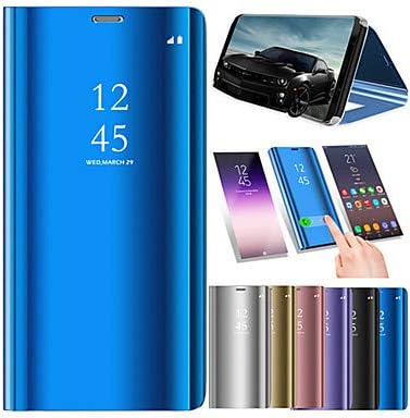 CASE FOR SAMSUNG Protect Cellphone, Galaxy A6+ (2018) / A6 (2018) with Stand/Plating / Mirror Full Body Cases Solid Colored Hard PU Leather for A6 (2018) for samsung