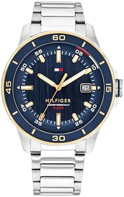 Amazon.com: Tommy Hilfiger Men's Quartz Stainless Steel and