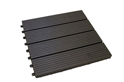 Neocraft Interlocking Pet Tiles for Pet Enclosures (Set of 6 / 12" x 12") - Pet Kennel Liner Tiles for Outdoor Use - Ideal for Neocraft My Pet Companion Outdoor Kennels