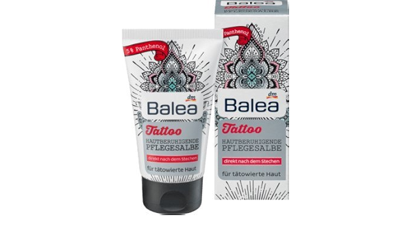 Amazon Com Balea Tattoo Care Ointment 50 Ml Pack Of 2 German Product Beauty Personal Care