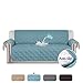 H.VERSAILTEX 100% Waterproof Sofa Covers for Dogs Non Slip Furniture Protector Sofa Covers for Living Room Soft and Cotton Finish Crafted Sofa Protector/Slipcovers 75 inch x 112 inch (Smoke Blue)